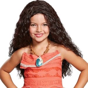 Disney princess Moana wig Costume new in package 4+
